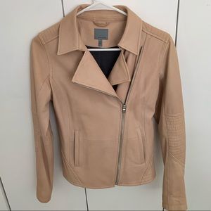 Athleta Genuine Leather Jacket Size XS